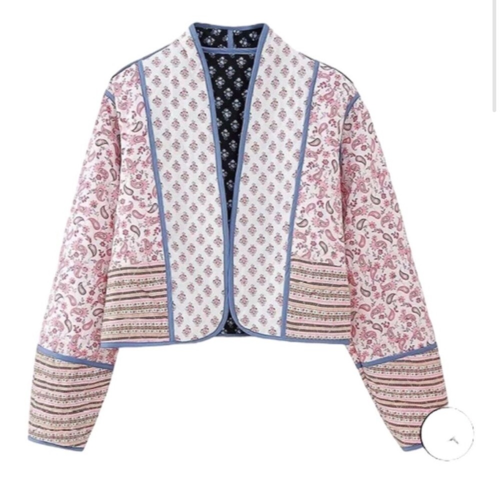 Patterned Women's Jacket - image 3